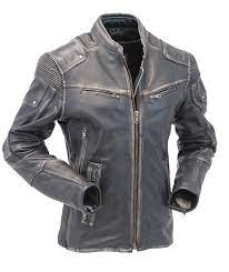 Women S Ultimate Vintage Vented Racer Jacket W Ccw Pockets La68331vgy Distressed Leather Jacket Cafe Racer Leather Jacket Cafe Racer Jacket