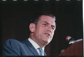 Senator Harold Hughes Delivers Keynote Speech