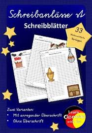 Maybe you would like to learn more about one of these? German Schreibblatter Und Schreibanlasse Weihnachten Tpt