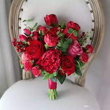 Bouquets wedding with roses, hibiscus, tulips ,and cherry blossoms. 96 Tulips Wedding Flowers Ideas Tulip Wedding Wedding Flowers Wedding Flowers Tulips