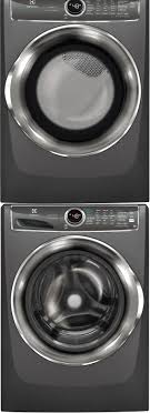 Check spelling or type a new query. Electrolux Exwadret6273 Stacked Washer Dryer Set With Front Load Washer And Electric Dryer In Titanium