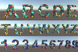 Over the past few decades, printing technology has evolved into 3d printing. Low Poly Alphabet And Numbers 3d Models In Other 3dexport