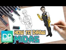 Check out amazing midas_fortnite artwork on deviantart. Drawpedia How To Draw Midas From Fortnite Step By Step Drawing Tutorial Youtube