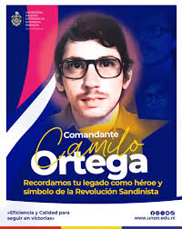 Un día como hoy, en 1978, caía heroicamente en combate en Los Sabogales,  Masaya, junto a compañeros de lucha, el comandante Camilo Ortega, activo  dirigente de movimientos estudiantiles y patrióticos. Su capacidad