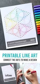 Geometric Line Art Worksheets Easy Art Project For Kids It S Always Autumn Primary or lower elementary art lesson plans. geometric line art worksheets easy art