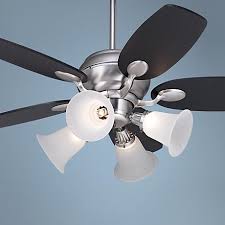 With the very low prices of ceiling fans these days, it makes more sense to replace it outright, rather than to have its components repaired, without knowing how long the appliance will last. 43 Casa Optima Brushed Steel Ceiling Fan With 4 Light Kit 11h19 Lamps Plus Ceiling Fan Ceiling Fan With Light Brushed Steel