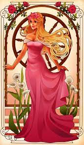 These Mucha Inspired Disney Princesses Are Stunning Disney Princess Art Princess Cartoon Disney Art