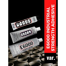 Tube includes four precision application tips. E6000 Industrial Strength Adhesive Mini Small Tube Glue Bond Adhesive Ceramic Plastic Metal Glass Shopee Philippines