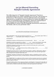 That saves time because they don't have to negotiate each individual purch. Child Joint Custody Agreement Template Custody Agreement Separation Agreement Template Joint Custody