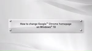 Here's how to download and configure it for your windows 10 pc. How To Change Google Chrome Homepage On Windows 10 Youtube