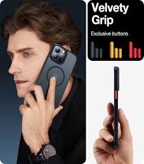 Amazon.com: TORRAS Funda magnética más fuerte para iPhone 14 Pro, 12 pies  de grado militar, probada en caídas, compatible con MagSafe, silicona mate  protectora delgada para iPhone 14 Pro, parte trasera :