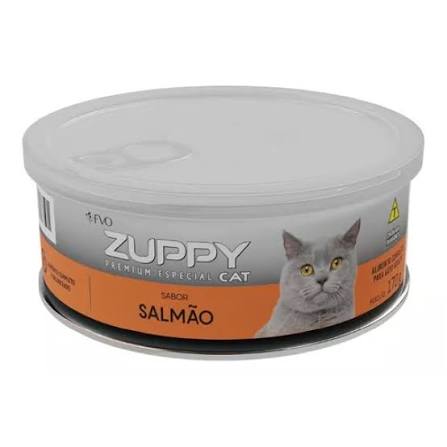 LATA - ZUPPY CAT SALMAO  - 170G