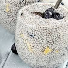 Riz Au Lait Aux Graines De Chia Recette Recettes Riches En Proteines Graines De Chia Riz Au Lait