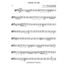Building to the higher ranges that are started with in the sheet music included. Lloyd Webber Andrew The Phantom Of The Opera Viola Solo Hal Leonard Edition Shar Music Sharmusic Com