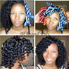 No Heat Curl Formers Natural Hair Styles Highly Textured Hair Wand Curls