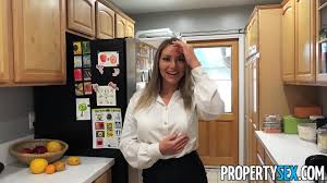 PropertySex Busty Blonde Agent Gets Horny and Makes Dirty Porno Movie with  Guy at Open House - XNXX.COM