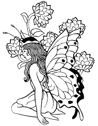 Fairy coloring pages fors marvelous gorgeous gown rocks difficult. Printable Adult Coloring Pages Fairy Coloring Home