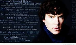 The effect of this is that holmes appears even more intellectually distant and superior. Quotes About Sherlock 169 Quotes