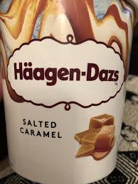 Nothing is better than real. Salted Caramel Ice Cream Haagen Dazs 400g