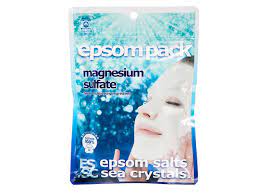 楽天市場 新パッケージ シークリスタルス エプソムパック すっきり サッパリ 保湿力 朝パック ホットマスク エプソムソルト フェイスマスク 美容と健康のエプソムソルト入浴 マスク フェイスマスク パック