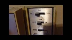 Thermostat wiring details & connections for ge, trane, or american standard thermostats. Trane Weathertron Heat Pump Thermostat Youtube