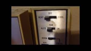 Thermostat wiring colors and terminals. Trane Weathertron Heat Pump Thermostat Youtube
