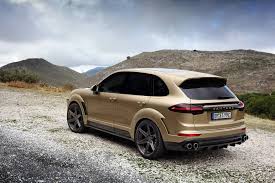 Topcar Porsche Cayenne Vantage Gold Edition Gtspirit Porsche Porsche Cayenne Luxury Suv