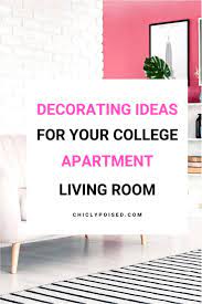 Many college apartments have dirty carpets that can make you feel bad about the home you live in or make you not want others to see your home. 10 College Apartment Living Room Ideas Chiclypoised