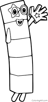 Numberblocks is an animated tv series designed to help preschoolers learn numbers, and it's a lot of fun. Numberblocks Five Coloring Page Coloringall