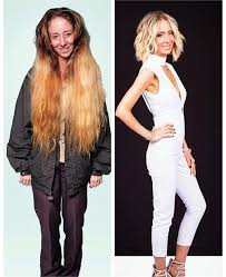 Dramatic Makeover From Gate Guard To Supermodel Long To Short Hair Hair Makeover Supermodel Hair