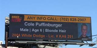 Amber Alert Ooh Billboard Amber Alert Billboard Amber
