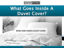 Switch up the look of the master bedroom or guest suite in a snap simply by changing up the bedding! What Goes Inside A Duvet Cover By Comfortbeddings Issuu