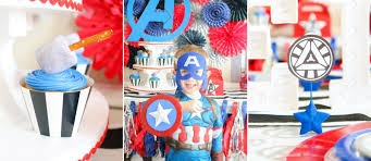 This time, at a superhero party! Avengers Superhero Party Fun365