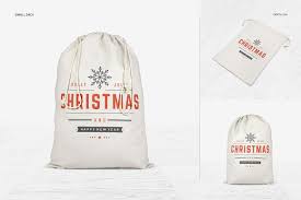 Drawstring Sack Bag Mockup Set Sack Bag Bags Bag Mockup