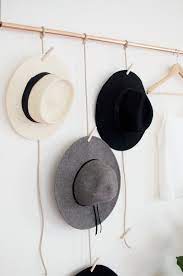 Check Out These Diy Hat Rack Ideas To Hang Your Hats And Caps On After You Are Back From The Outdoor Visits In The Summers Diy Hat Rack Hanging Hats Hat