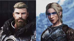Skyrim special edition character presets