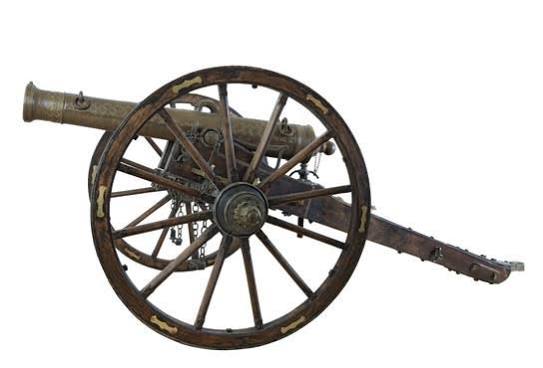 Gun - 6-pounder, Indian, Bronze - early 18th century | Collection Object | Royal Armouries