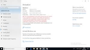 Open the settings app by either clicking the settings icon on the left side of the start menu or using the windows logo + i hotkey. I Am Unable To Activate Windows 10 Pro I Have Key But I Got Fowllowing Microsoft Community