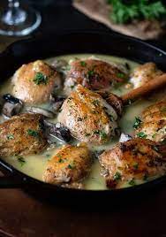 Chef and cookbook author bobby deen is psyched that it's a new year — and not just because there's even more distance from last june's scandal that plagued his mother paula and her legendary southern food empire. Baked Chicken Thighs In White Wine Sauce The Cozy Cook