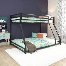 Simoneau Twin Over Full Bunk Bed Bunk Bed Rooms Twin Full Bunk Bed Metal Bunk Beds