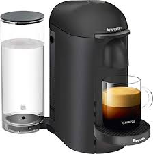 Nespresso Vertuoplus Coffee And Espresso Maker By Breville With Aeroccino Matte Black Sale Espresso Machines Shop Buymorecoffee Com Coffee And Espresso Maker Nespresso Nespresso Coffee Capsules