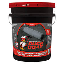 Seals out air, water and moisture and is mildew, chemical and uv resistant. Duck Coat Black Roof Coating Duck Coat