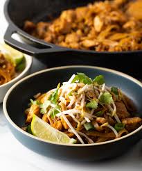 This recipe for chicken pad thai is better than takeout and takes just 30 minutes! Easy Chicken Pad Thai Recipe Video A Spicy Perspective