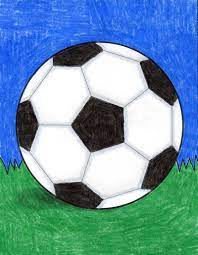 We hope you follow along wi. How To Draw A Soccer Ball Art Projects For Kids