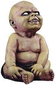 Amazon Com Halloween Fx Zombie Baby 16 Inches Decor Baby
