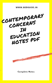 Contemporary Concerns In Education Notes Pdf Notes Learning Strategies Education