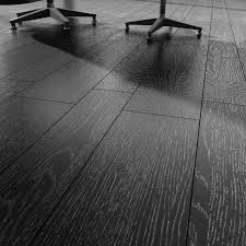 Skoven Nero 8x36 Porcelain Tile In 2021 Black Wood Floors Wood Look Tile Floor Modern Flooring