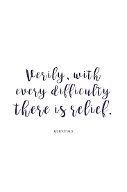 Verily With Every Difficulty Quran Verse Islamic Wall Art Islamic Printables Quran 94 5 Muslim Prints Instant Digital Download Hadith Quotes Quran Verses Islamic Wall Art