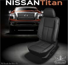 2016 2019 Nissan Titan Custom Leather Upholstery Nissan Titan Custom Leather Suede Design