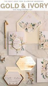 Find Out About Wedding Decorations Ideas Be Sure It Comes With An Adequate Perio Gold Wedding Invitations Handmade Wedding Invitations Wedding Invitations Diy